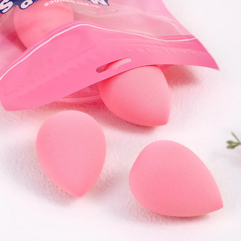 6PCS Water Drop Makeup Sponges, Beauty Egg Applicators for Concealer & Powder