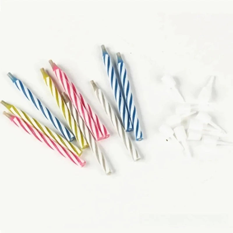 Magic Blow Out Candles Set - Surprise Prank Birthday Party Props