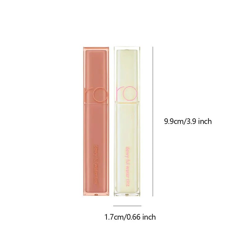 Hydrating Lip Gloss Water Tint - Sheer, Glossy, Korean Makeup Collection