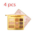 9-Color Eyeshadow Palette All-in-One Travel Makeup Kit for Day & Night Looks