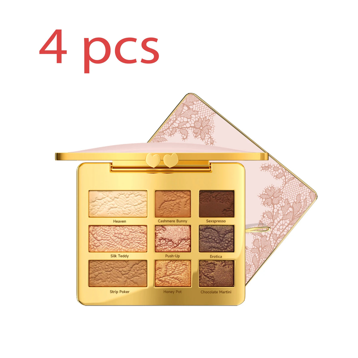 9-Color Eyeshadow Palette All-in-One Travel Makeup Kit for Day & Night Looks