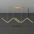 Modern Pendant Chandelier for Bedroom Ceiling Interior Lighting - Adjustable LED Lamp
