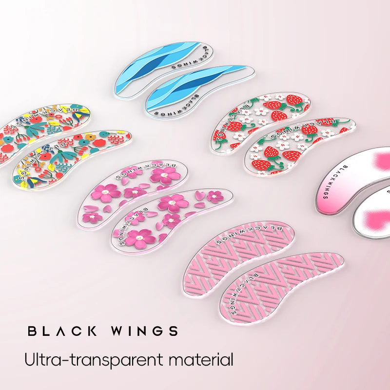 Reusable Silicone Eye Mask with Strawberry Design for Cooling and Skin Care