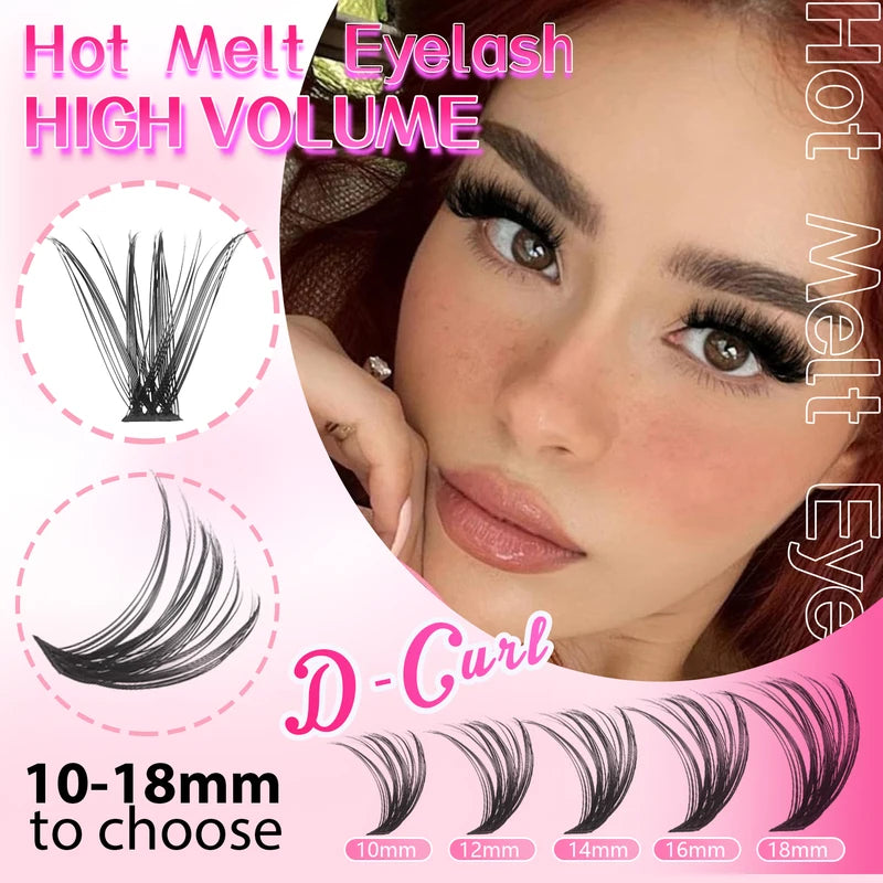 Cluster Lashes Kit 320/600/790 for Volume & Glamorous Looks - Mix-and-Match Lengths