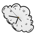 Cloud Wall Clock Silent Acrylic Hanging Decor for Living Room & Bedroom
