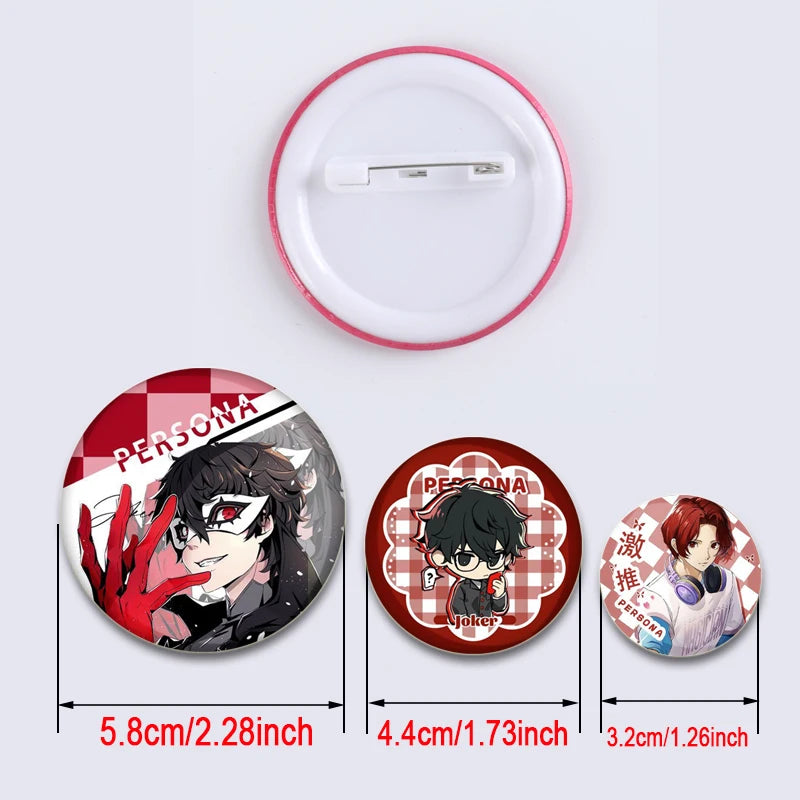 Anime Character Badge Enamel Pin for Bags Clothes & Hats - Cute Cosplay Gift