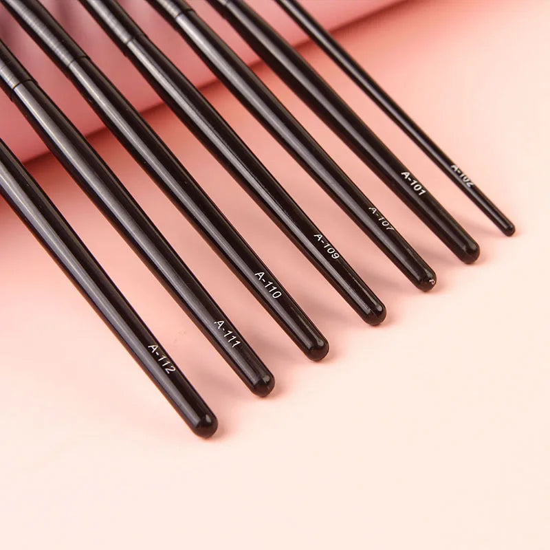 Professional Makeup Brush Set with Eye Shadow, Powder, Foundation & Blush Tools