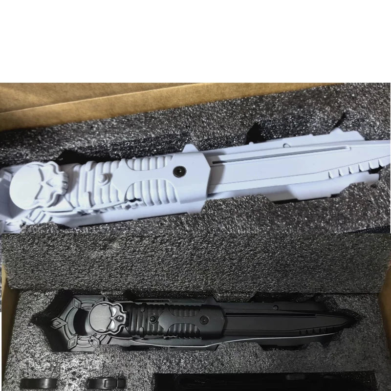 Retractable Sword Toy for Cosplay and Interactive Play - Safety Certified Plastic Toy Sword