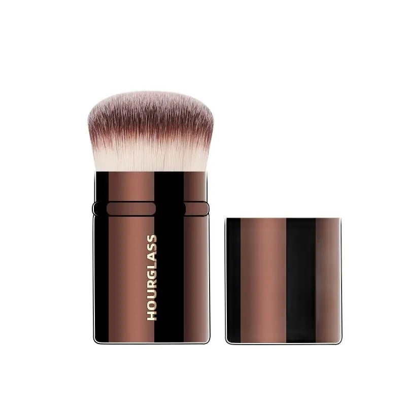 Retractable Blush Brush - Soft Skin-Friendly Fiber Hair Makeup Tool