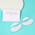 UV Protective Silicone Eye Pads Reusable Eye Patches for UV Curing - Black