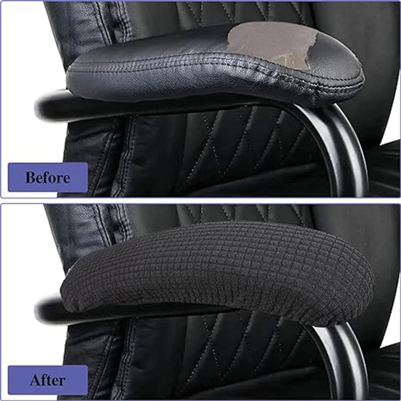Computer Chair Armrest Cover Waterproof Dustproof Office & Home Use