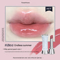 Moisturizing Lip Gloss Set with Mirror - 9 Vibrant Colors, Water Light Finish