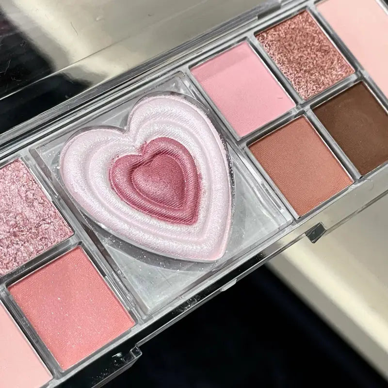 12-Color Eyeshadow Palette with Pearlescent & Matte Finishes - Versatile Makeup Set