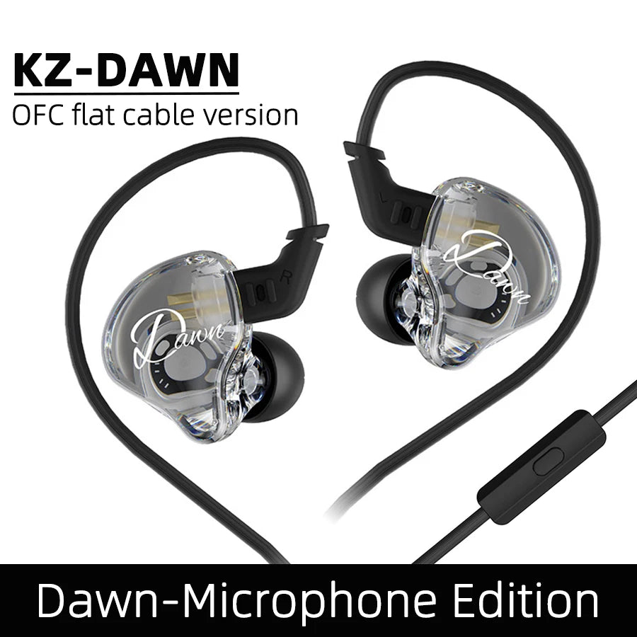 HiFi In-Ear Earphones with Dual Dynamic Drivers for Music & Gaming – Noise Reduction Earbuds