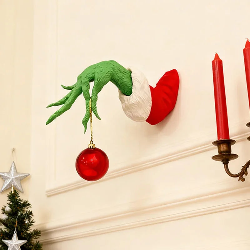 Christmas Fairy Tree Decorations with Plush Monster Arms & Fairy Tree Ornaments