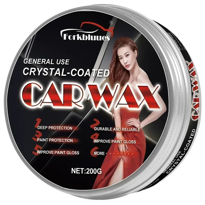 Premium Carnauba Wax for Auto Paint Protection and Shine - Easy Application, Long Lasting