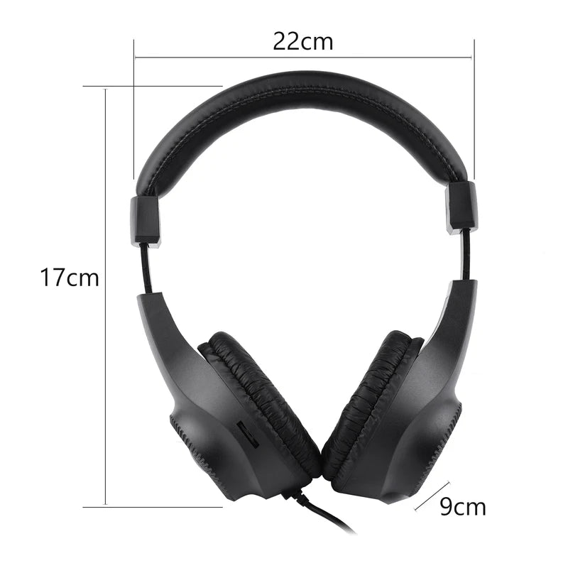Over-Ear Wired Stereo Headphones with 50mm Drivers for Musical Instruments