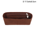 Felt Bag Organizer Insert for Handbags and Cosmetic Bags - Multi-Color