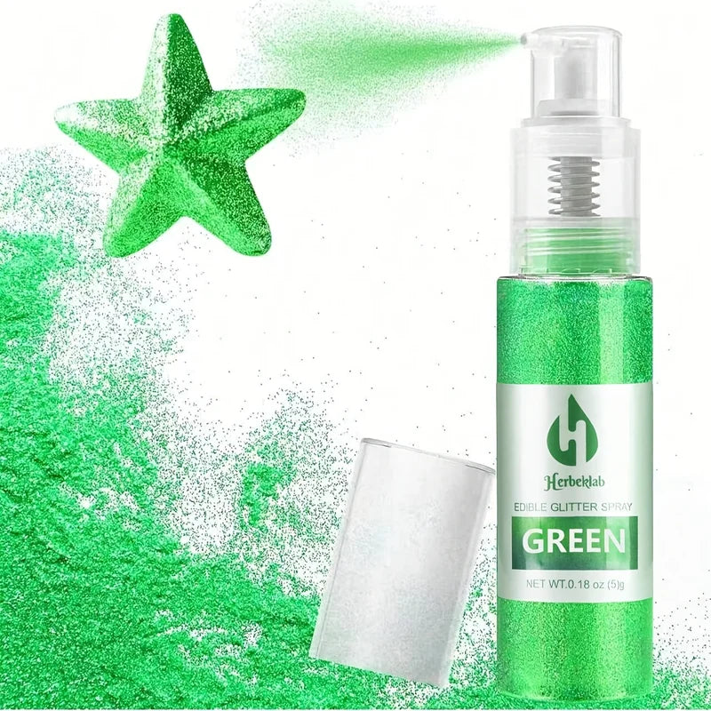 Glitter Spray for Cake Decorating and DIY Crafts - Lust Birthday & Halloween Glitter Powder