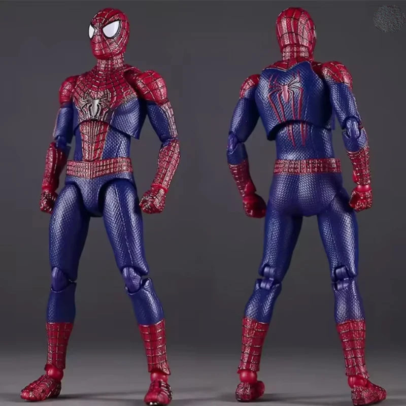 Action Figure - Spider-Man Andrew Garfield Amazing Spider-Man 2 Collectible Toy with Replaceable Heads & Hands