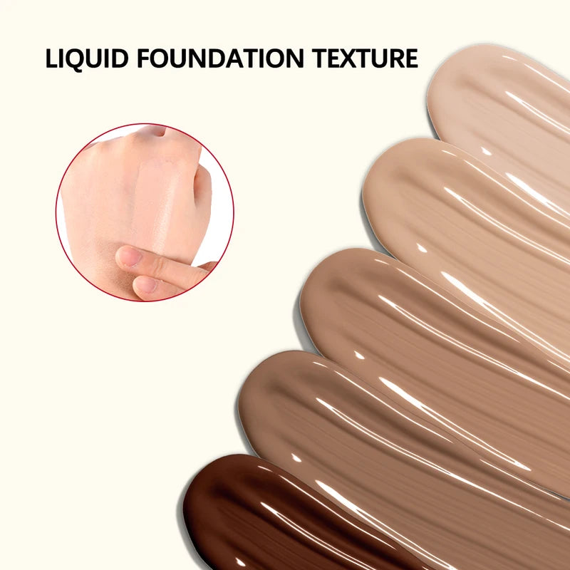 Matte Foundation Base Blur BB Cream - Full Coverage, Long-Lasting, Soft Focus Face Makeup