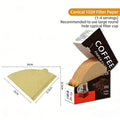 50 Count Unbleached Natural Coffee Filters for 1-4 Cup Coffee Makers