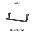 Stainless Steel Over Door Towel Rack Holder Bathroom & Kitchen Organizer