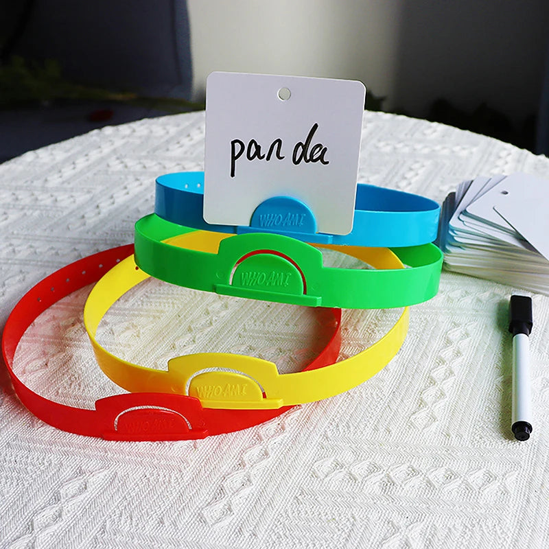 Headband Question Game for Kids and Adults - Party & Classroom Fun