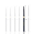 Watercolor Paint Brush Set - Portable Gouache Art Brushes for Acrylic & Watercolour Painting