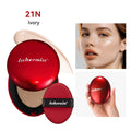 Hydrating Dewy Glow Cushion Foundation with Long-Lasting Moisturizer, Natural Light Coverage, Portable Face Makeup