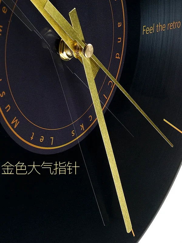 Modern Silent Glass Wall Clock - Large Decorative Watch for Living Room & Kitchen