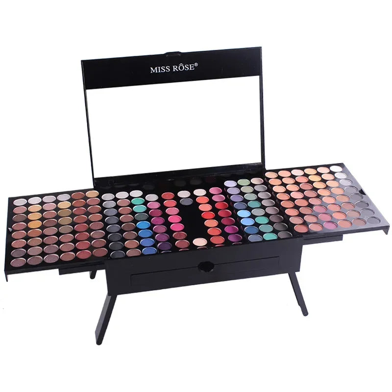 180 Colors Makeup Palette Gift Set with Eyeshadow, Blush, Lipstick & Primer