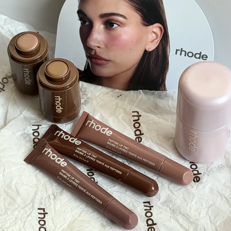 Waterproof Lip Gloss with Peptides - Moisturizing Lip & Cheek Color