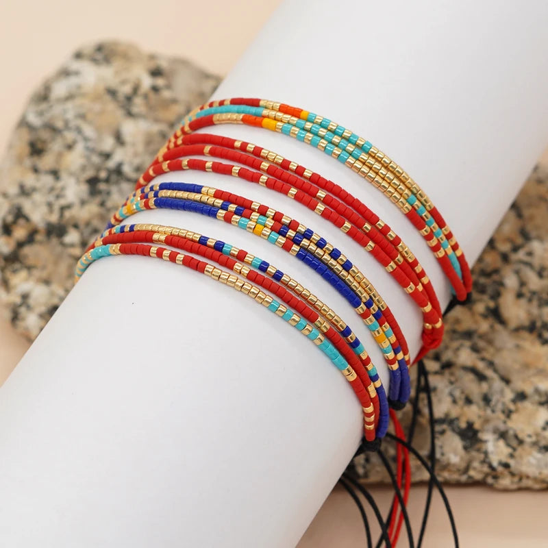 Beaded Miyuki Bracelet for Women - Handmade Fashion Jewelry Gift