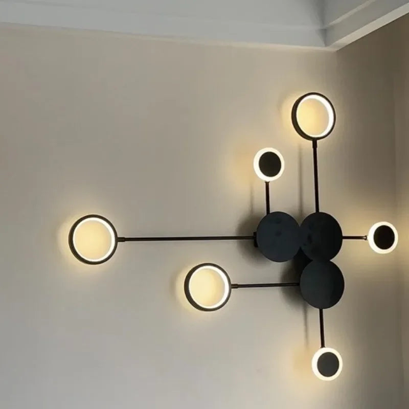 Modern LED Wall Sconce Light for Living Room Hallway Decor - Indoor Fixture