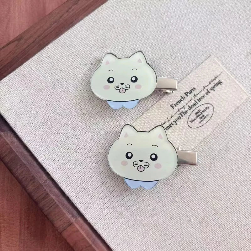 2-Piece Cosplay Cat Hair Clips Set - Kawaii Anime Hair Accessories Gift
