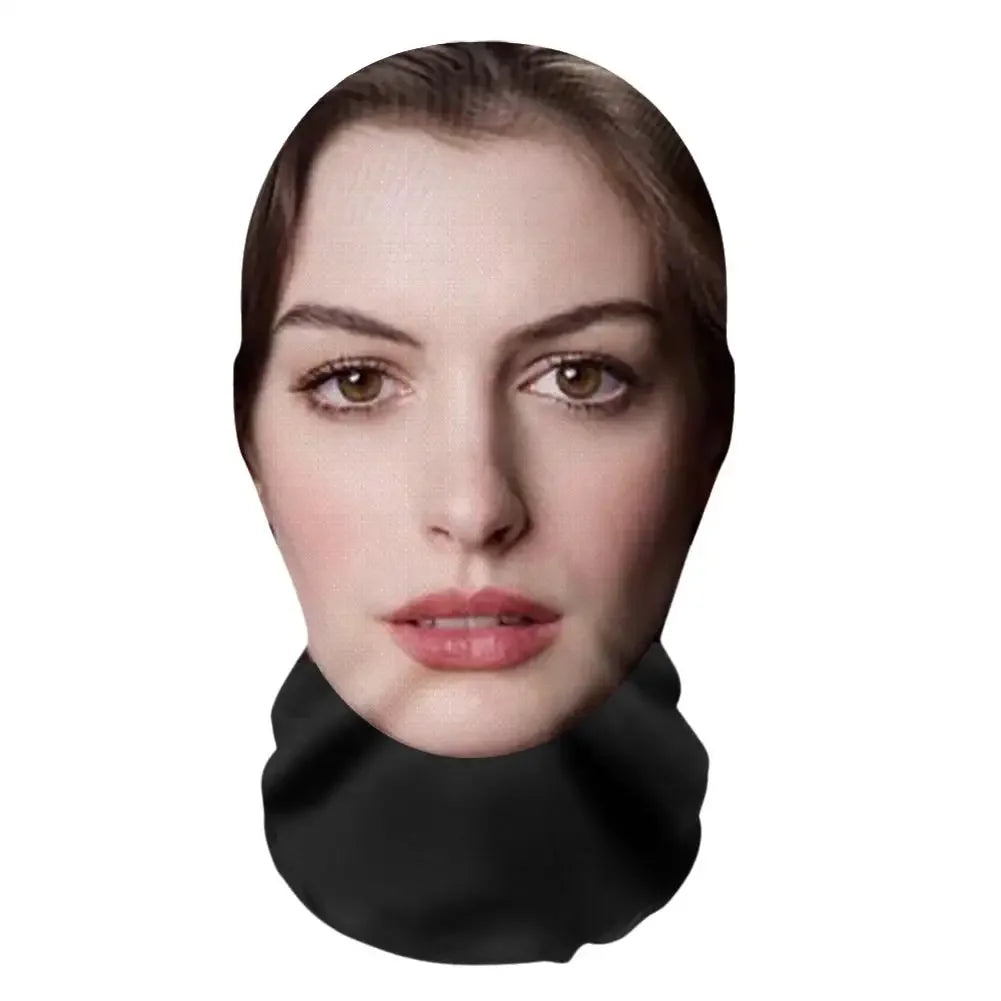 3D Printed Full Face Mask for Cosplay and Role Play - Halloween Party Prop