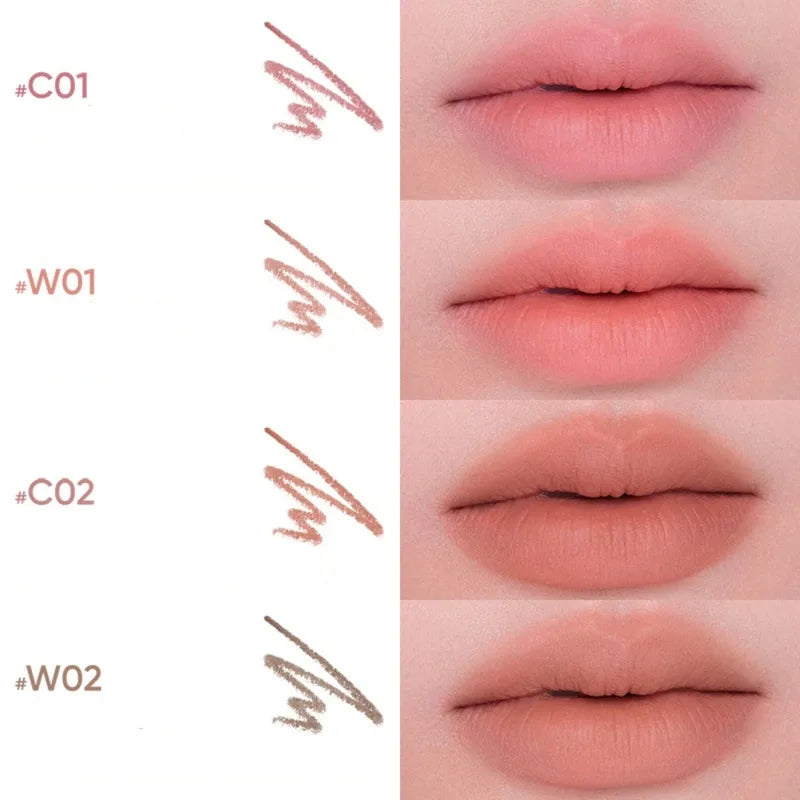 Lip Liner Pencil Long-Lasting Matte Lipstick for Precise Lip Makeup