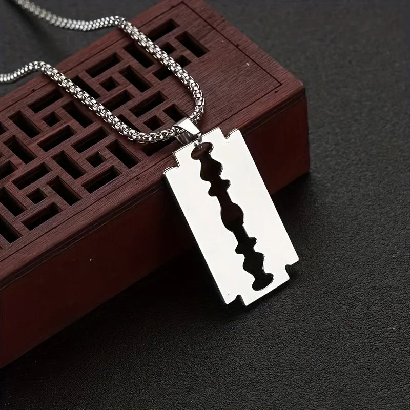 Titanium Steel Personalized Pendant Necklace Hip-Hop Punk Trend Chain for Party & Gifting