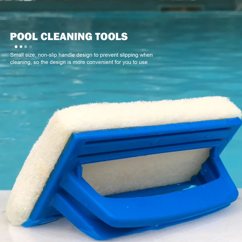 Pool Wall Cleaning Brush for Waterline and Surface Scrubbing - Spa and Pool Maintenance Tool
