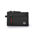Luxury Men Wallet with Zipper Card Holder and Key Case - Slim Nylon Design