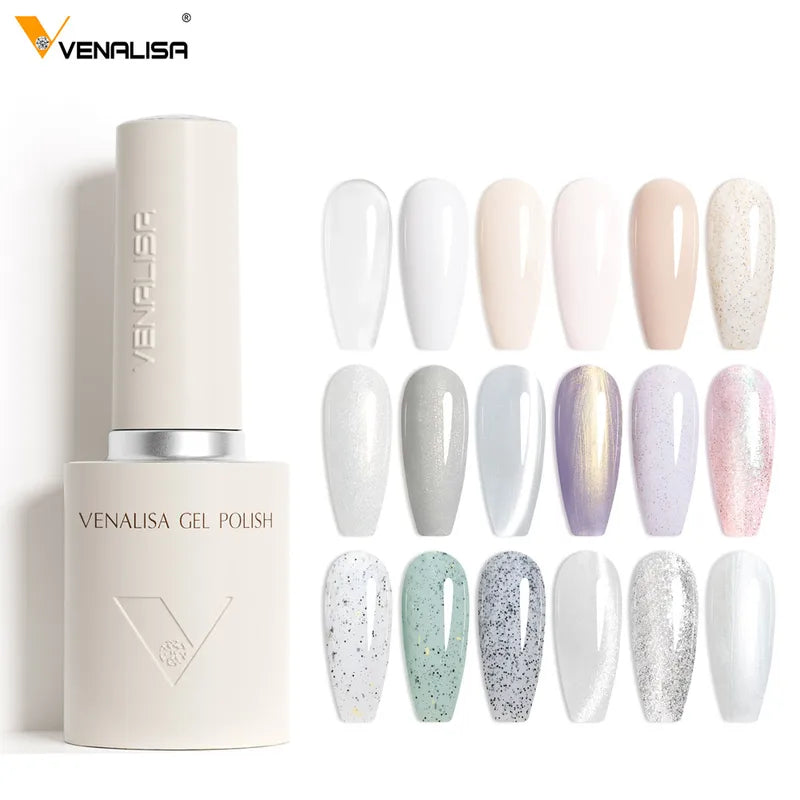 V6 Venalisa 10ml HEMA and TPO Free Nail Gel Polish - Ultra Cat Eye Effect, Semi-Permanent, Soak Off UV & LED Varnish