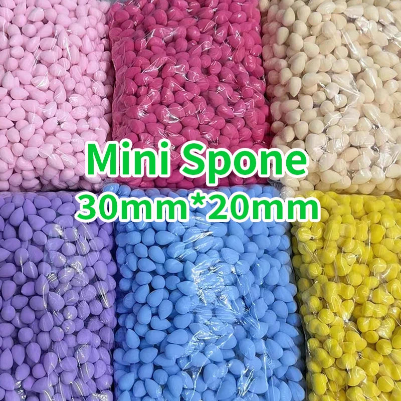 Mini Makeup Sponges 100Pcs Soft Beauty Egg Puff for Foundation & Concealer