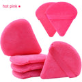 7Pcs Triangular Makeup Sponge Set - Soft Velvet Cosmetic Blenders for Contouring & Eye Makeup