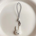 Kawaii Miffy Couple Pendant Keychain & Backpack Decoration Cartoon Rabbit Toy
