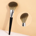 Large Slanted Powder Brush for Mineral Makeup Blending - Soft Synthetic Hair