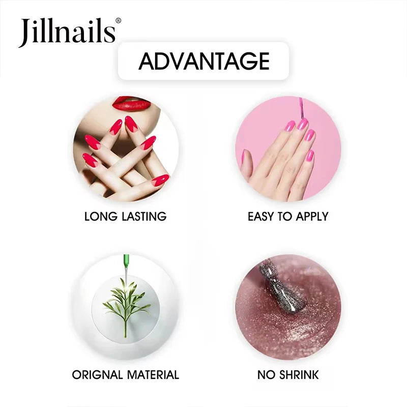 Jelly Gel Nails Builder UV Gel 50g for Nail Extensions & Strengthening - Hard Soft
