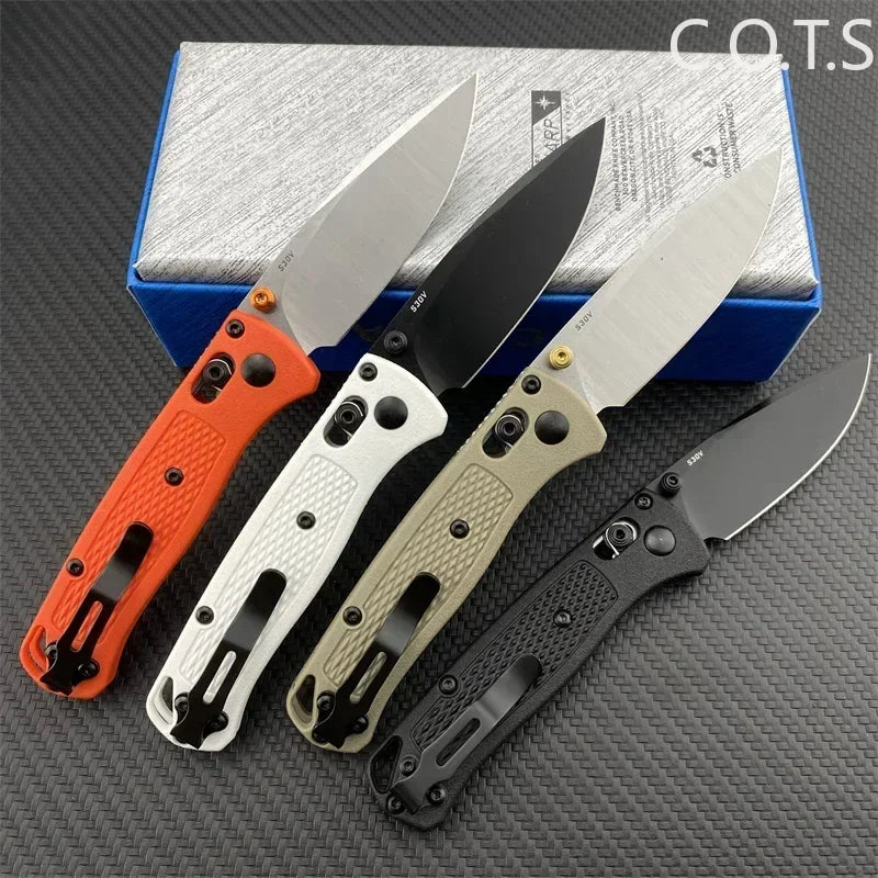 Mini Folding Pocket Knife with Nylon Wave Fiber Handle – Outdoor Self Defense & Camping Tool
