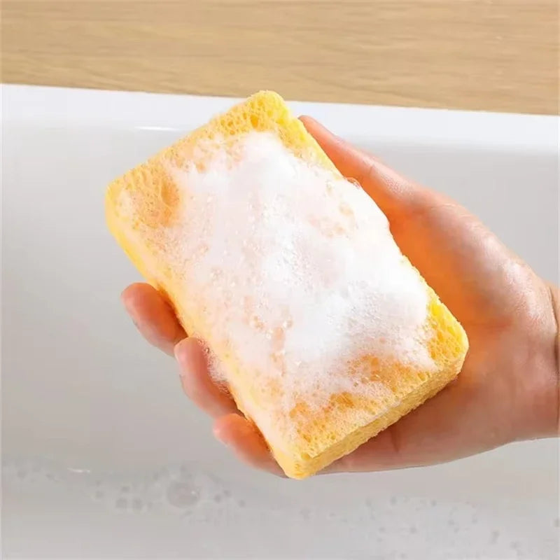 Multi-Purpose Wood Pulp Melamine Sponge Eraser Set for Kitchen Cleaning - 2/5/10 Pcs