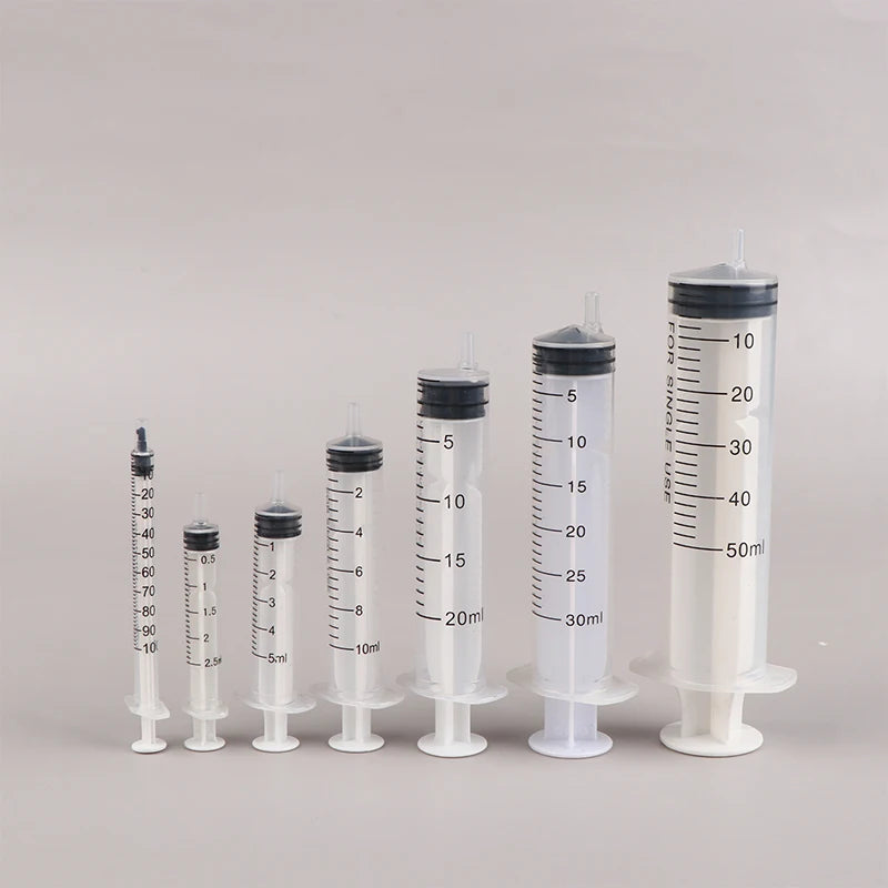 Plastic Perfume Dispenser Syringe Nozzle Bottling Tool 1-50ml Liquid Packaging